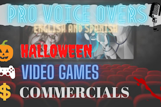 record a voice over with special effects