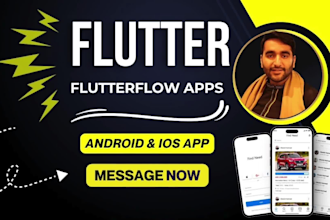 do mobile app development flutter, flutterflow, flutter developer