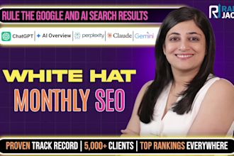 do elite white hat monthly SEO backlinks service