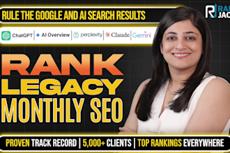 do monthly SEO service for top google ranking