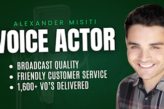 record a pro voicemail, phone greeting, and IVR system