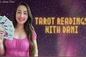 provide a personal tarot card reading on video in 24h