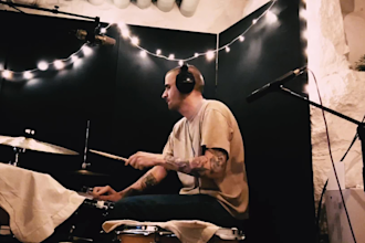 record rnb, lofi, soul, hip hop drums professionally for you