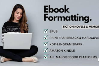 format your novel for kindle ebook and print
