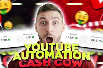 create a faceless cash cow youtube videos on top 10 automation yt channel