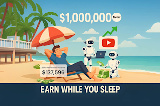 make automated faceless cashcow youtube videos, just enter video topic
