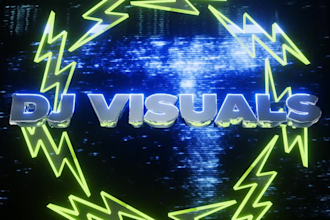 create high quality dj visual loops for your live sets