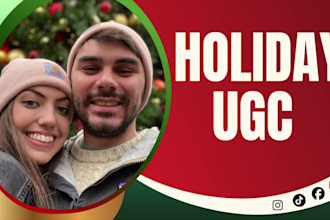 create holiday ugc videos for your brand