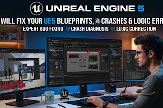 fix ue5 blueprint bugs, game crashes and logic errors