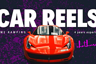 do trending car reels