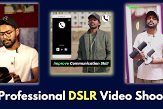 make spokeperson ugc video with dslr camera in hindi or urdu