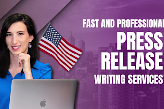 do press release writing and distribution