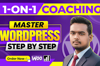 be your wordpress, woocommerce, learndash teacher, consultant, coach or tutor
