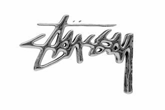 create your logo in chrome liquid metal