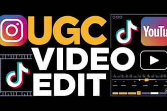 edit your ugc videos for shorts, instagram reels, and tiktoks