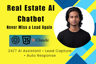 build an ai chatbot assistant for your real estate business