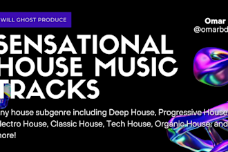 produce professional house music and custom house beats