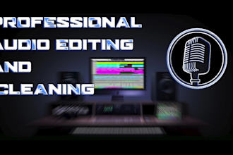 clean audio and remove wind, noise, echo, to enchance voice