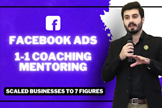 be your facebook ads coach and ads expert