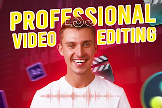 edit podcast video, youtube and zoom interview shorts and real estate footage