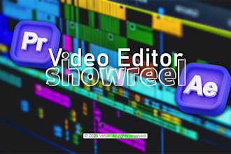 edit any type of short or long form video for you