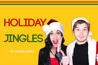 create a pro quality jingle for any holiday