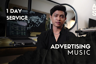 produce ads instrumental music 1 day services