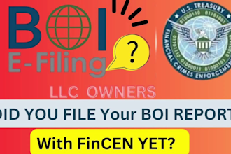 file boi or beneficial ownership information report with fincen