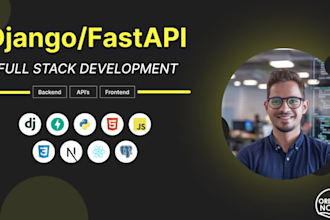 create python web applications using fastapi and django