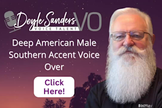 do an american male commercial voice over for you