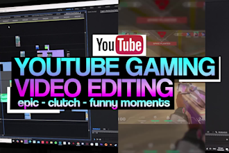 create epic  videos of your streams or gameplays