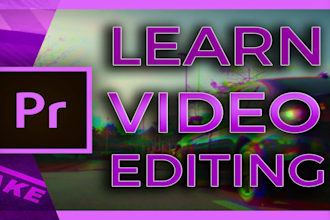 teach video editing in adobe premiere pro