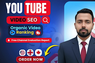 optimize and rank your youtube videos with SEO