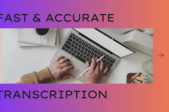 do an arabic or english transcription for your audio or video file