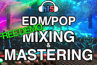 mix and master your edm or pop song