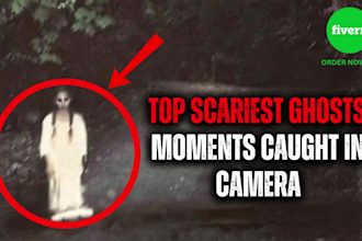create ghosts, paranormal moments caught in camera video