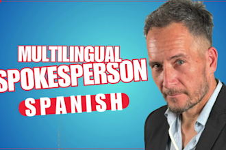 create original spokesperson video or ugc video in spanish