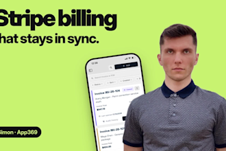 integrate stripe subscriptions, webhooks and payments for your app