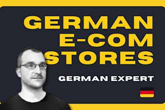 build a german woocommerce online store