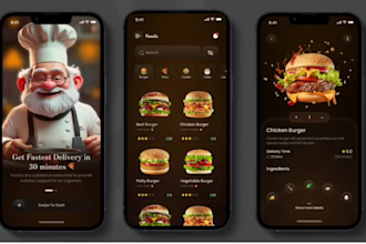 design uiux or prototype wireframe for mobile apps design