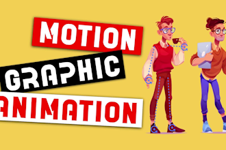 create motion graphics or edit template