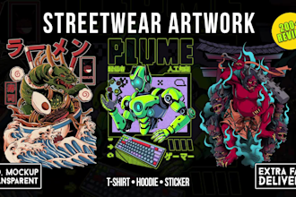 design japanese retro t shirt, hoodie, and sticker