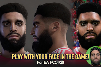 make your face for fifa ea sports ea fc 25 or 26 in pc
