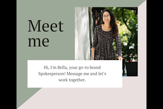 be your professional video spokesperson