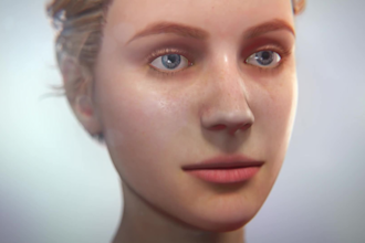 create 3d skincare product animation serum absorption dermatology skin explainer