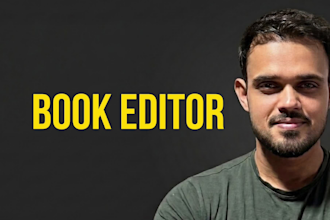 provide professional book editing for fiction and nonfiction