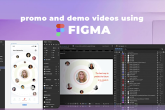 turn your figma designs into stunning promo and demo videos