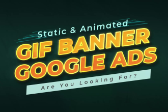 create animated banner, ads or image GIF for you