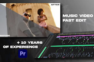 edit your music video fast