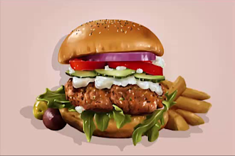 do digital painting food and drink illustration